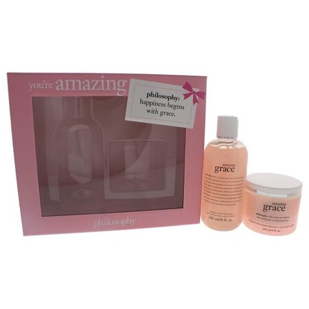 Philosophy Philosophy W-BB-3428 Womens You are Amazing Grace Gift Set - 2 Piece W-BB-3428